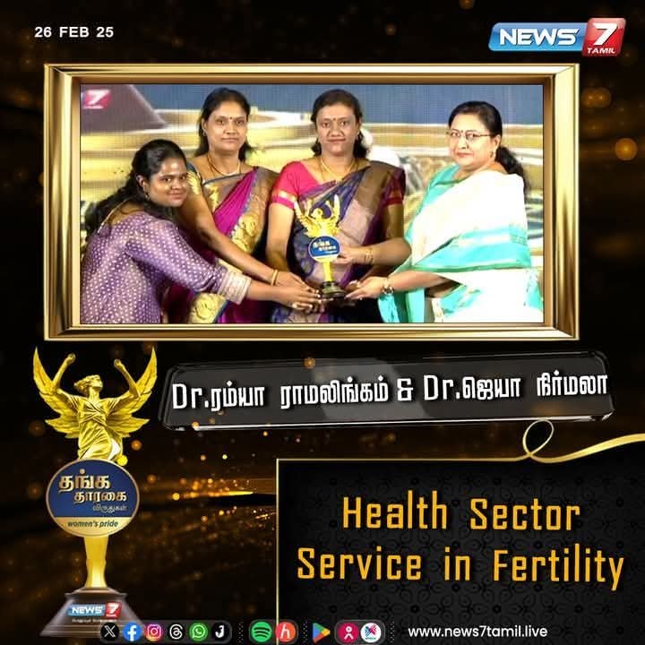 Jeevan Mithra Fertility and Women Care Centre award recognition